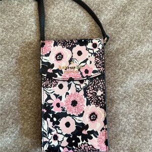 kate spade Floral Crossbody Bag - Pink and Black